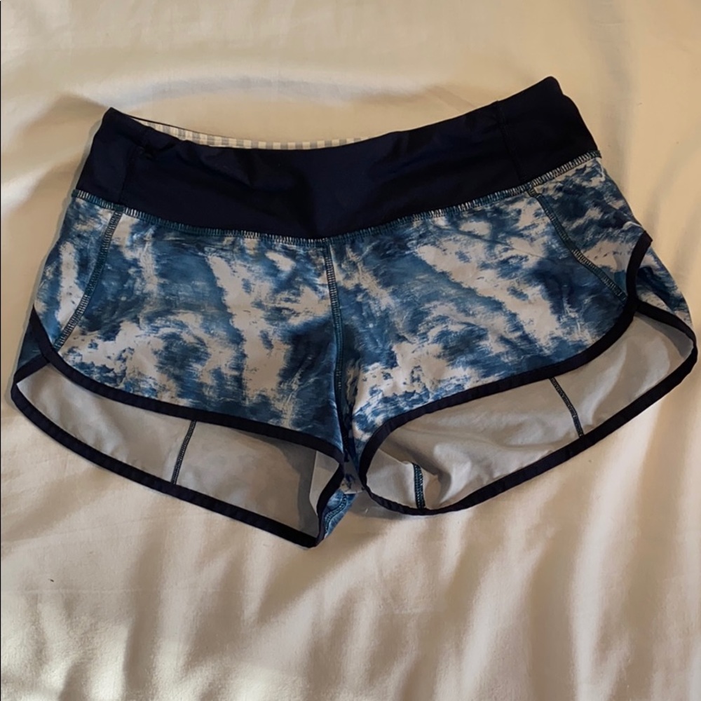 lululemon Speed Shorts: 4 way stretch size 4